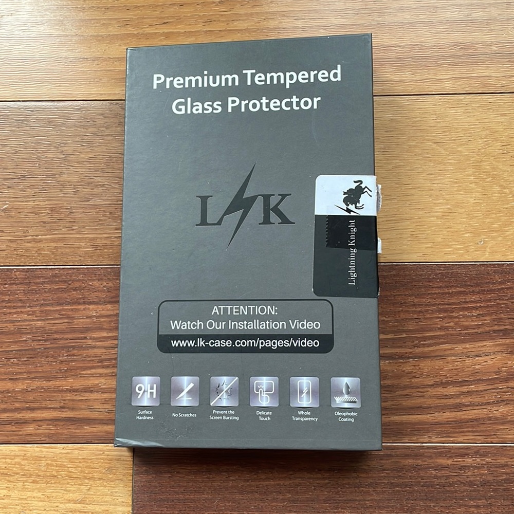 Set of 2 LK Premium Tempered Glass Screen Protectors for iPhone 6/7/8